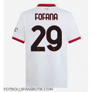 AC Milan Youssouf Fofana #29 Replika Bortatröja 2024-25 Kortärmad